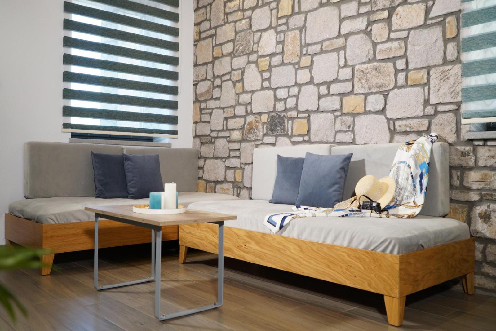 Lithoessa Luxury Apartments Agios Ioannis Kaspaka ภายนอก รูปภาพ